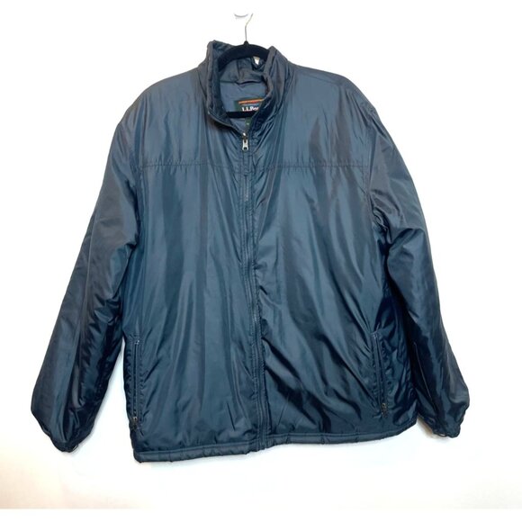 L.L. Bean Mens 3-In-1 Outdoor Jacket Army Green XL Polyester Shell & Insulation - Picture 7 of 16